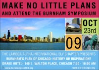 Burnham's Plan of Chicago: History or Inspiration?